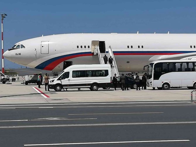 Rusya Savunma Bakanı Sergey Şoygu ve beraberindeki heyet İstanbul’da