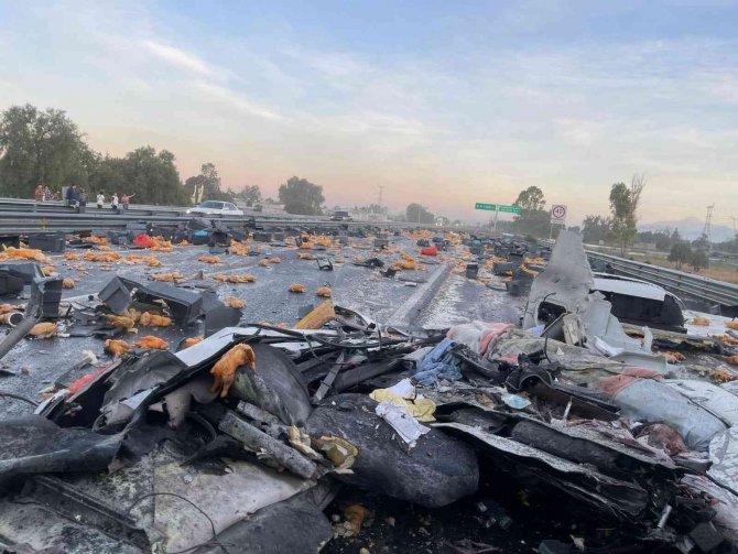 Tır köprüye çarptı: 1 ölü