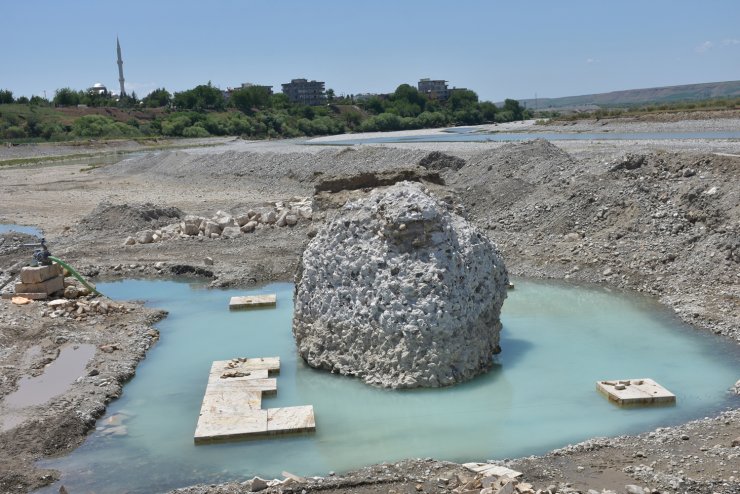 2 bin yıllık 51 ayaklı Perpıra Köprüsü'nün 10 ayağının restorasyonu tamamlandı