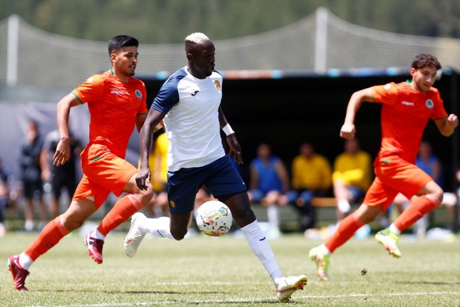 Ankaragücü ile Alanyaspor'dan bol gollü prova