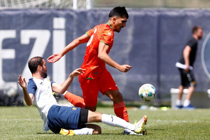 Ankaragücü ile Alanyaspor'dan bol gollü prova