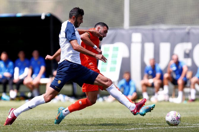 Ankaragücü ile Alanyaspor'dan bol gollü prova