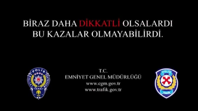 Amasya’daki feci kazalar polis kameralarına yansıdı