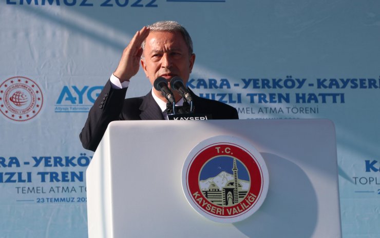 Bakan Akar'dan, Yunanistan'a sert tepki! Karşılıksız bırakmayacağız