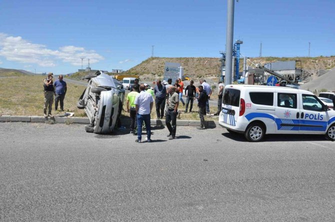 Kars’ta trafik kazası: 1 ölü, 3 yaralı
