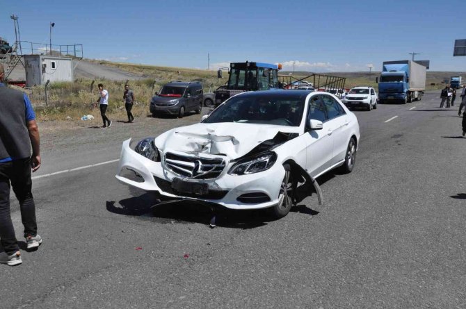 Kars’ta trafik kazası: 1 ölü, 3 yaralı