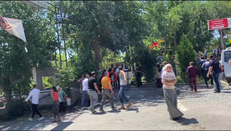 Komşu kafe çalışanları arasında taşlı, sopalı, silahlı kavga: 6 yaralı, 10 gözaltı