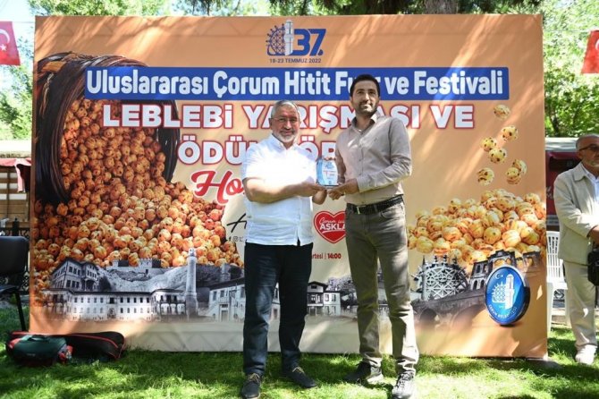 Türkiye’nin en meşhur leblebileri Çorum'da yarıştı