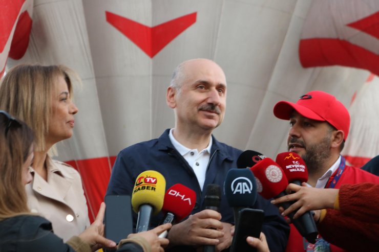 Bakan Karaismailoğlu: 2022’nin ilk 6 ayında 281 bine yakın balon yolcusu taşıdık  