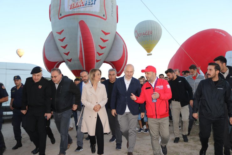 Bakan Karaismailoğlu: 2022’nin ilk 6 ayında 281 bine yakın balon yolcusu taşıdık  