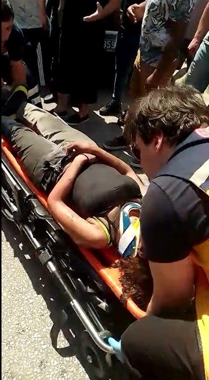 Otobüs motorunda 2 göçmen yakalandı