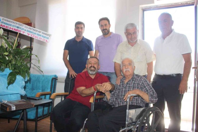 Diyarbakır’ın değeri unutulmadı, bakım evinde ziyaret edildi