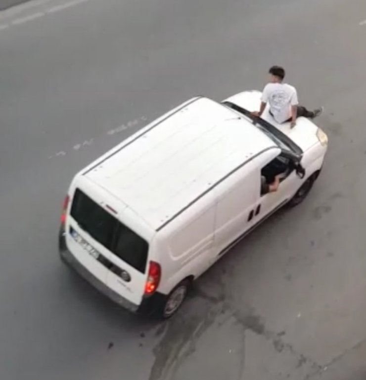 Güvenlik kamera görüntülerinde ilginç anlar 