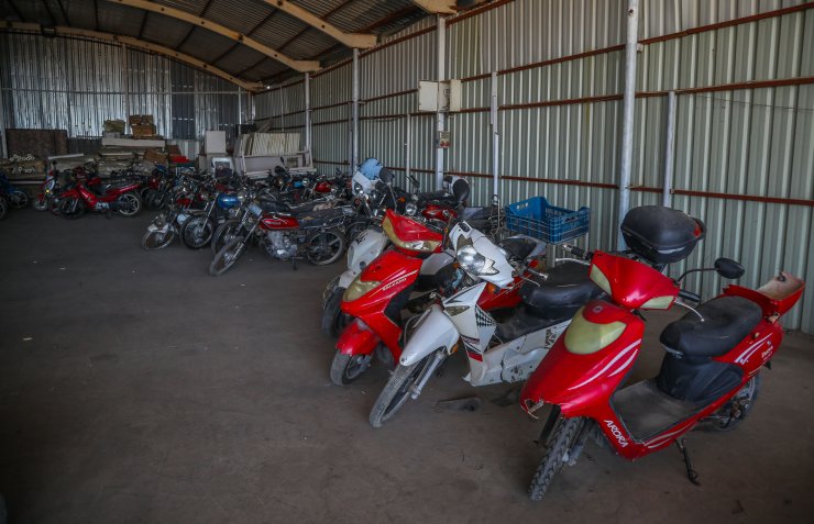 Hurda motosikletler geri dönüşümle kullanıma sunuluyor