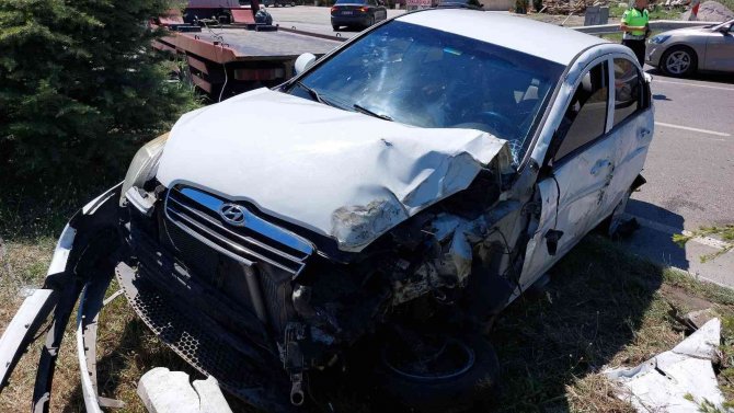 Samsun’da otomobil takla attı: 3 yaralı