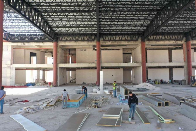 Şanlıurfa Bilim Merkezi hızla yükseliyor