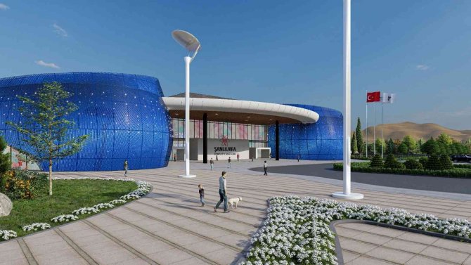 Şanlıurfa Bilim Merkezi hızla yükseliyor