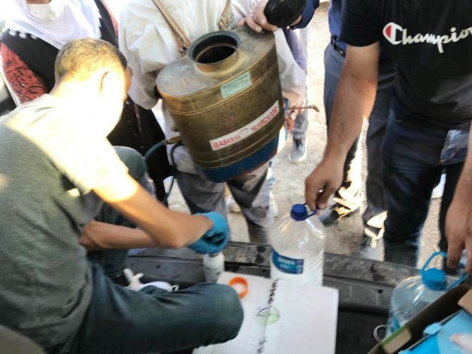 Simav’da ayçiçeği zararlısı "çayır tırtılı" ile mücadele çalışmaları