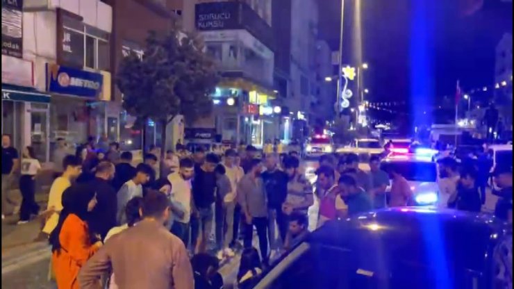 Sultanbeylide kavga çıktı konser yarıda kaldi