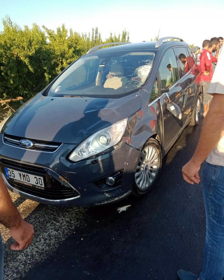 Yolun karşısına geçerken otomobilin çarptığı babaanne ve torunu öldü