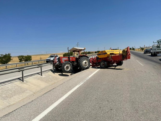 Konya'daki trafik kazasında 3 kişi yaralandı