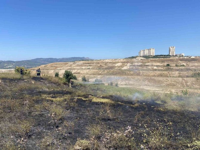 Alevleri yerleşim yerlerine sıçramadan söndürdüler..
