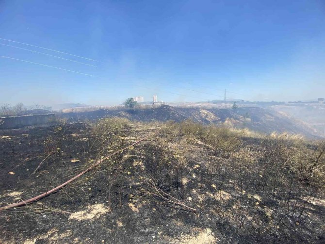 Alevleri yerleşim yerlerine sıçramadan söndürdüler..