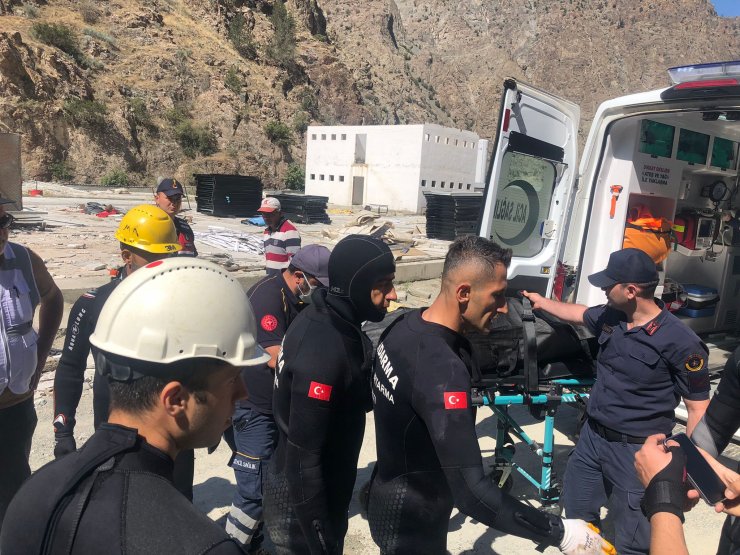 Çoruh Nehri'nde kaybolan işçinin cansız bedeni bulundu