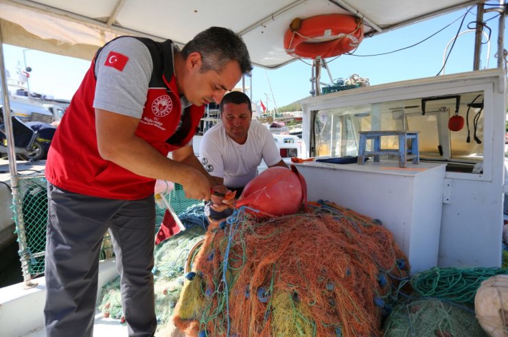 Denizde ölüm tuzağı hayalet ağlara barkodlu çözüm