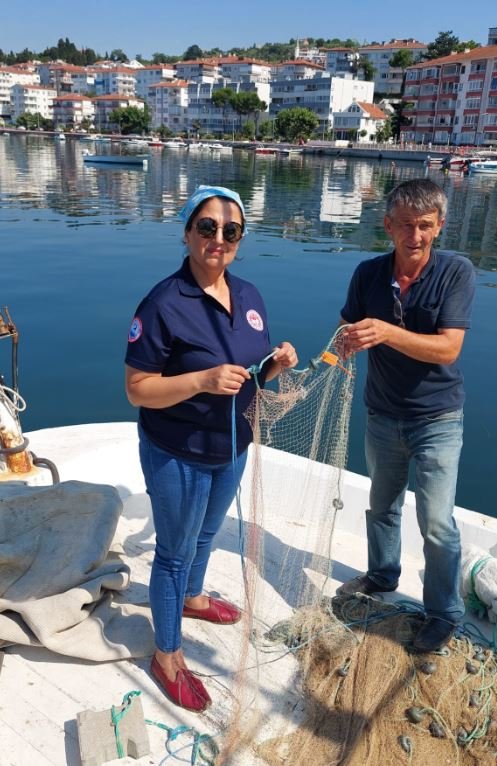 Denizde ölüm tuzağı hayalet ağlara barkodlu çözüm