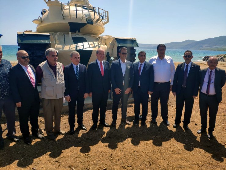 KKTC Cumhurbaşkanı Ersin Tatar Mersin'de