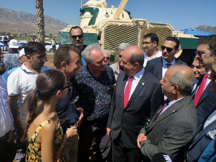 KKTC Cumhurbaşkanı Ersin Tatar Mersin'de