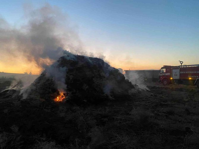 Konya'da saman yangını