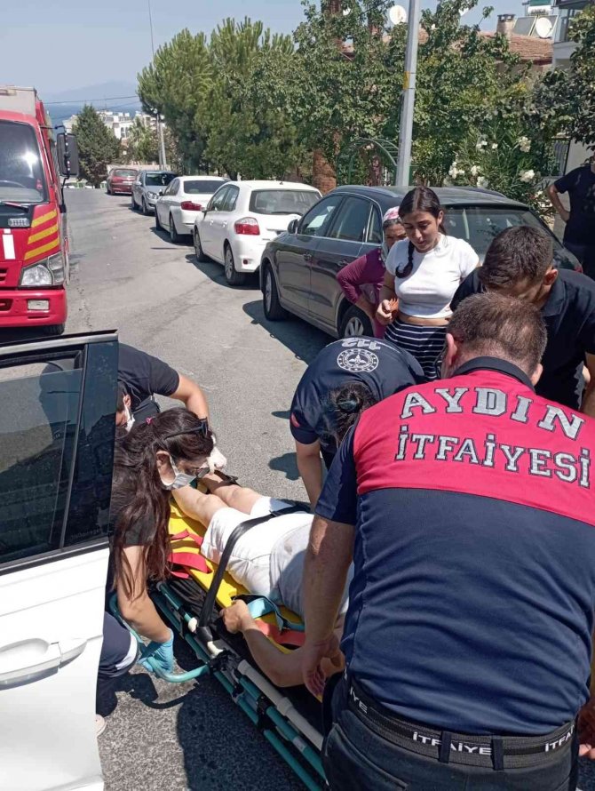 Kuşadası’nda trafik kazası: 1 yaralı