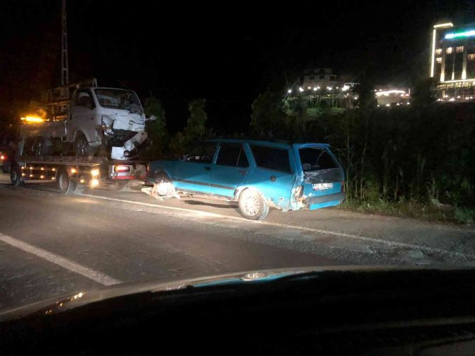 Rize’de zincirleme kaza: 7 yaralı