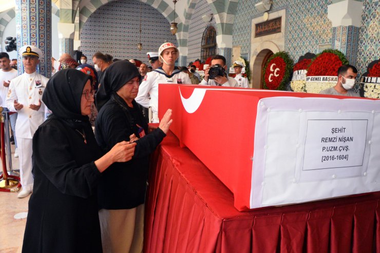 Şehit Piyade Uzman Çavuş Remzi Nişan son yolculuğuna uğurlandı