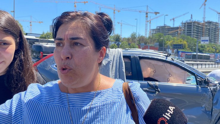 Bariyerlere çarpan cip takla attı; 4 yaralı