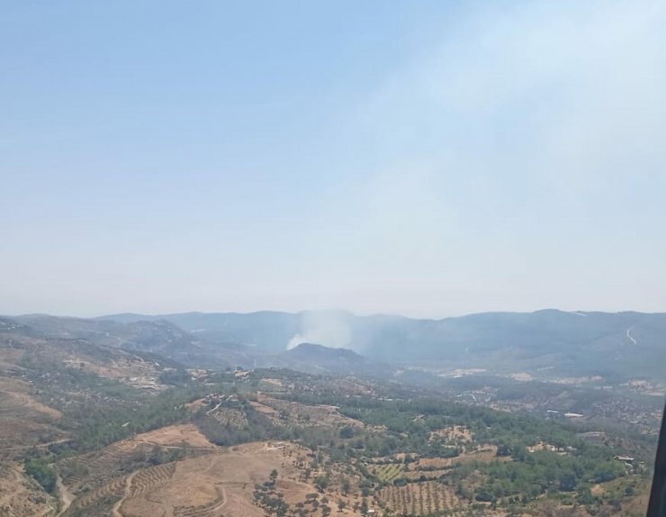 İzmir'de 2 ayrı noktada çıkan yangınlar kontrol altına alındı