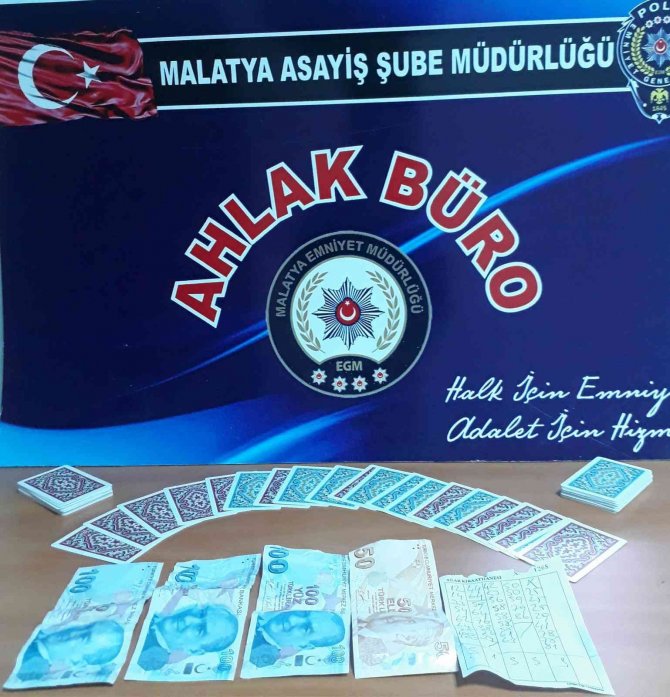 Malatya’da kumar baskını