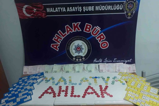 Malatya’da kumar baskını