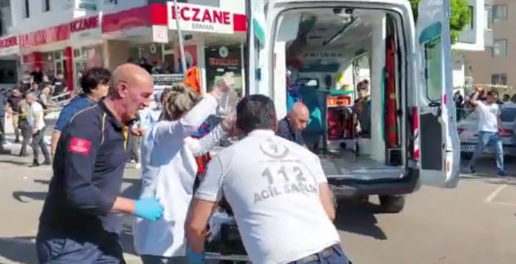 Pazar yerine silahlı saldırı; 1 ölü, 1 yaralı