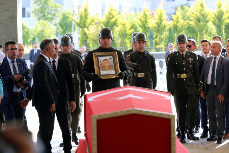 Şehit Sözleşmeli Er Mevlüt Yoğurtcu, Ankara'da son yolculuğuna uğurlandı