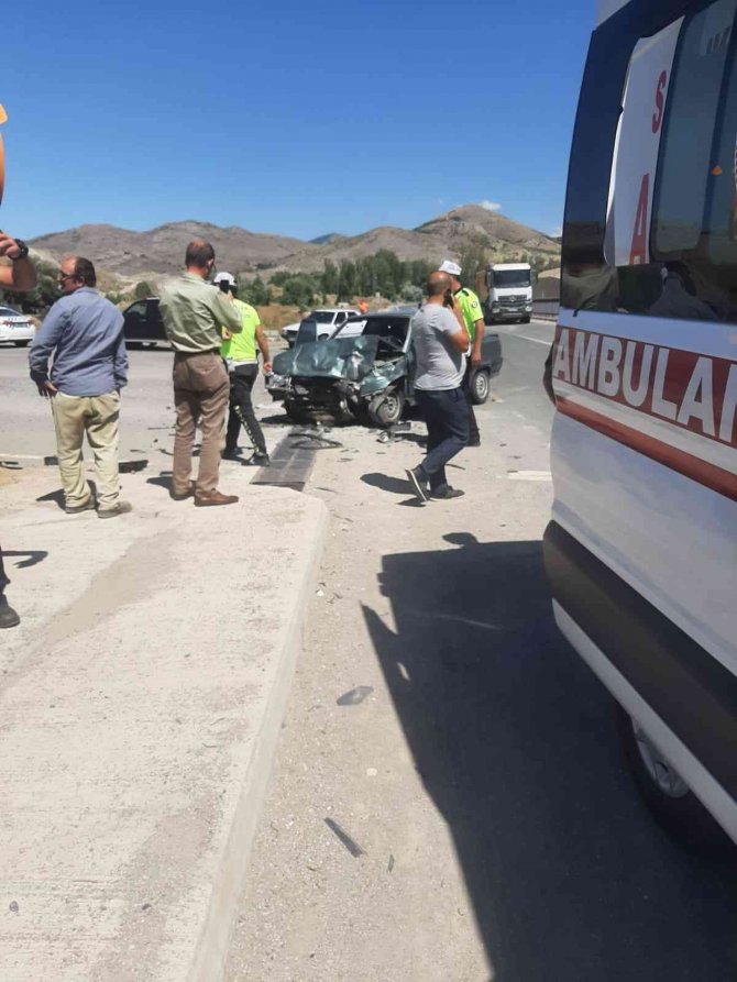 Trafik kazası: 8 yaralı