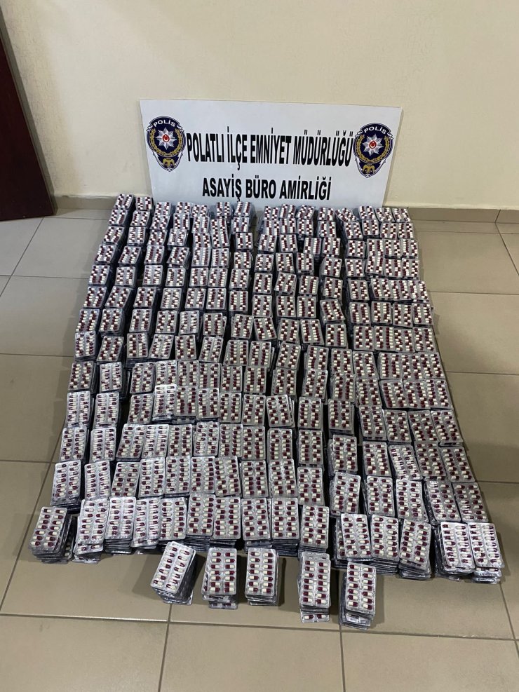 28 bin uyuşturucu hap ele geçirildi; 3 gözaltı