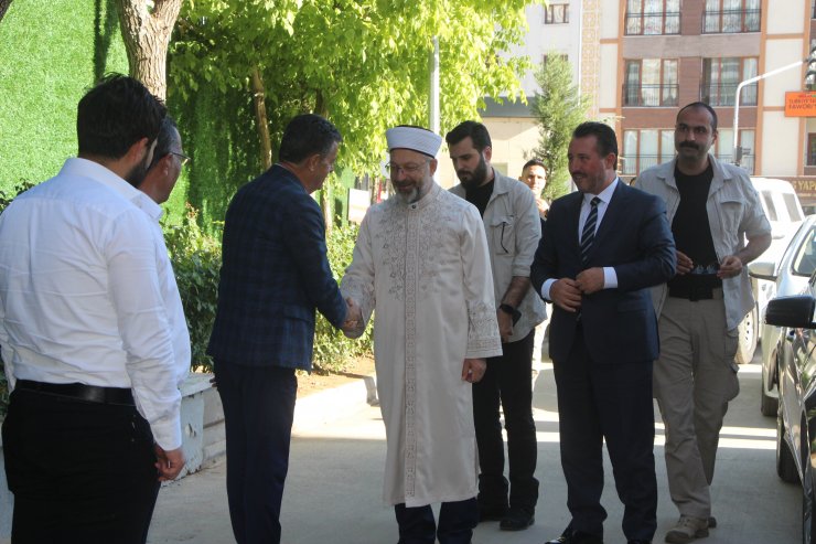 Diyanet İşleri Başkanı Erbaş,  Şırnak’ta