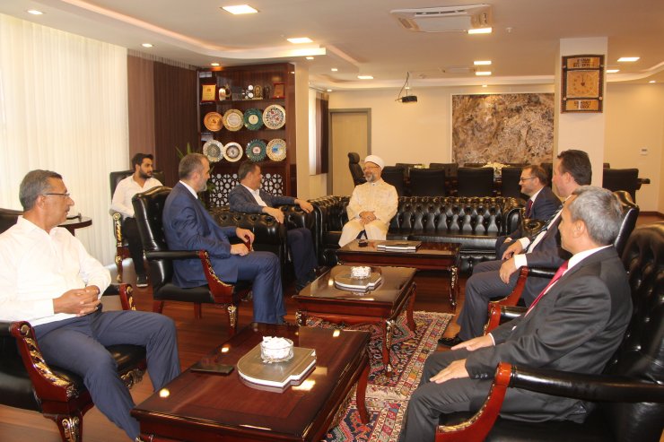 Diyanet İşleri Başkanı Erbaş,  Şırnak’ta