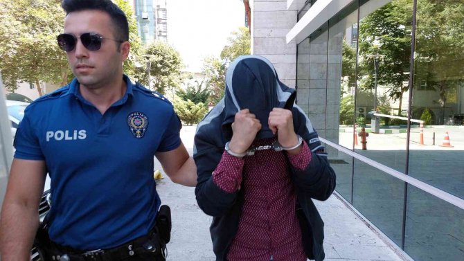 Gurbetçi kadının boynundaki altın kolyeyi alıp kaçan kapkaççı adliyeye sevk edildi