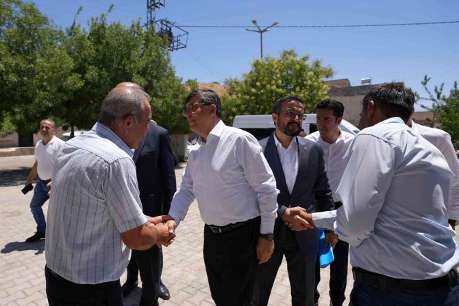 Kırsal mahalleleri gezdiler vatandaşları dinlediler