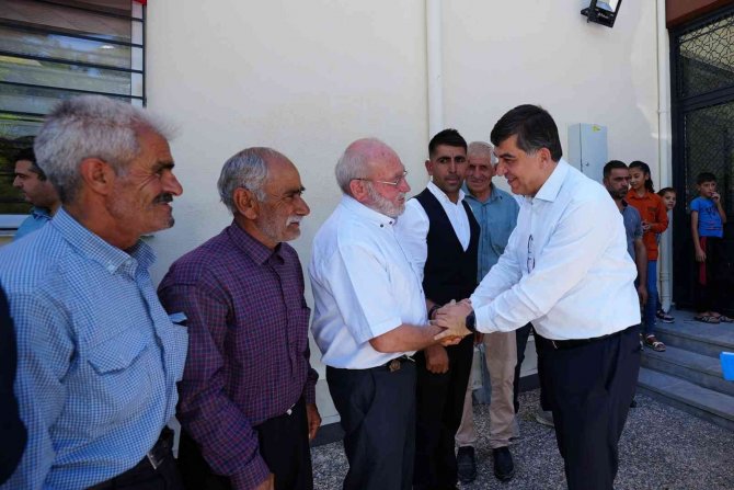 Kırsal mahalleleri gezdiler vatandaşları dinlediler