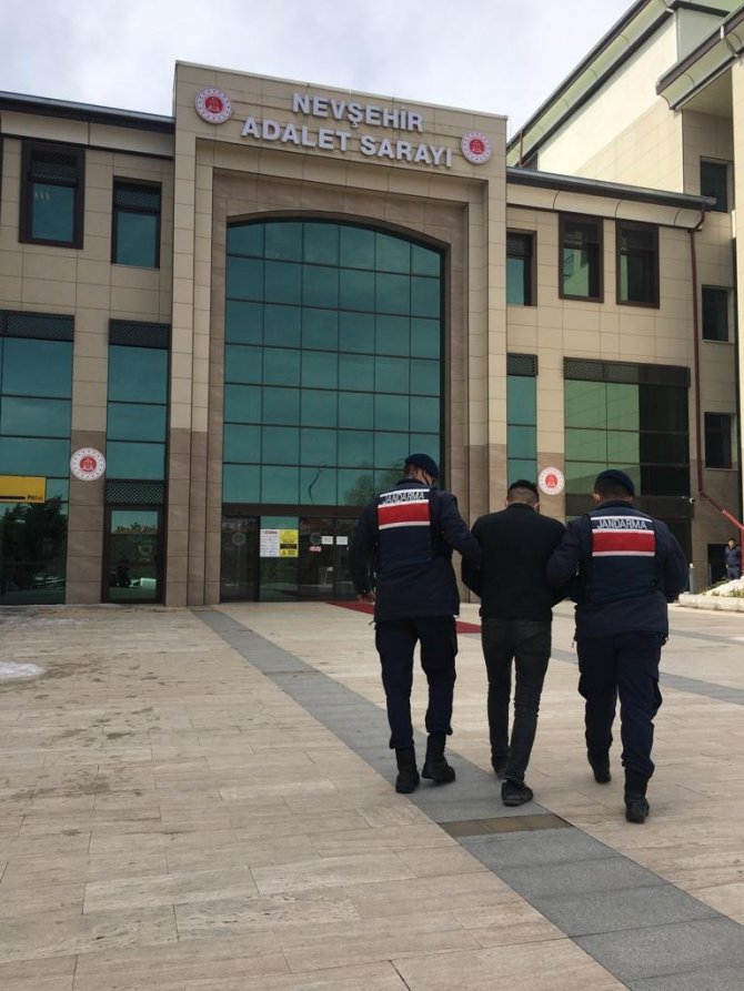 Nevşehir'de aranan  şahıs tutuklandı
